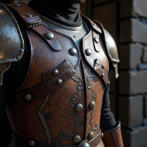 我的世界风格管理员头像，像素艺术风格的男性角色，穿着红色盔甲，佩戴盾牌，代表管理员身份